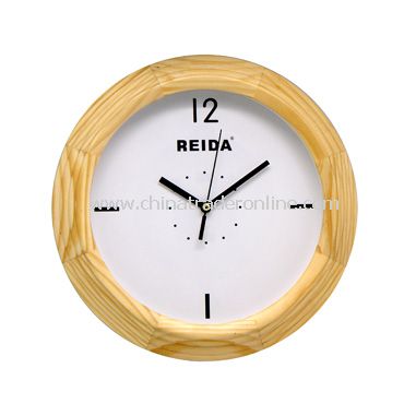 WOODEN WALL CLOCK from China