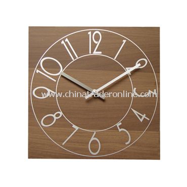 WOODEN WALL CLOCK from China