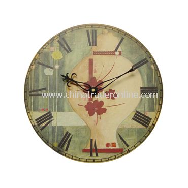 WOODEN WALL CLOCK from China