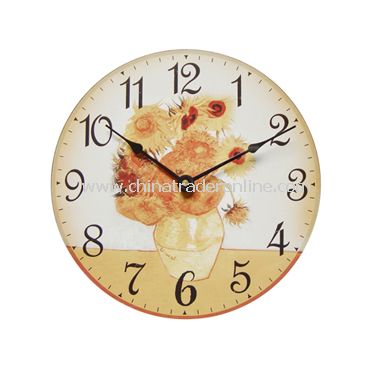 WOODEN WALL CLOCK from China