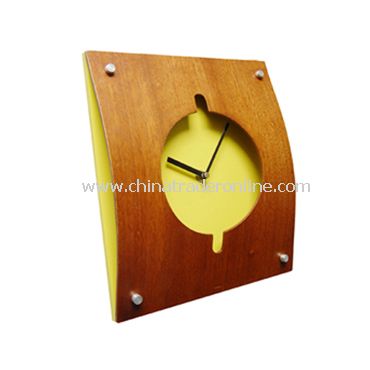 WOODEN WALL CLOCK