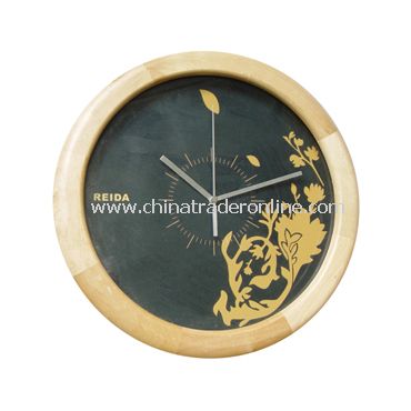 WOODEN WALL CLOCK from China