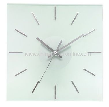 GLASS WALL CLOCK from China