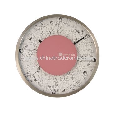 METAL WALL CLOCK