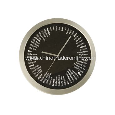 METAL WALL CLOCK from China