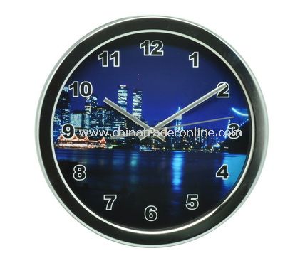 METAL WALL CLOCK