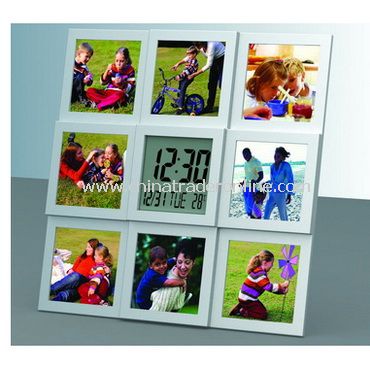 PHOTO FRAME CLOCK from China