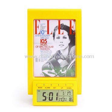 PHOTO FRAME CLOCK from China