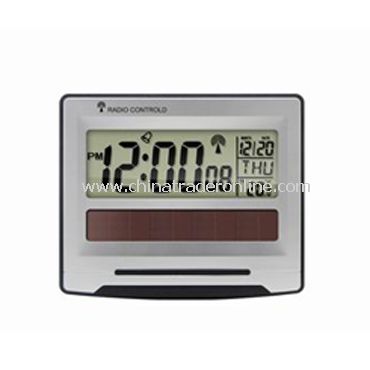 SOLAR POWER CLOCK