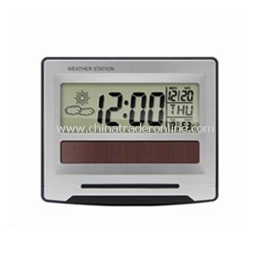 SOLAR POWER CLOCK