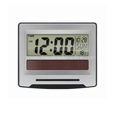 SOLAR POWER CLOCK