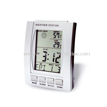 WEATHER STATION  CLOCK