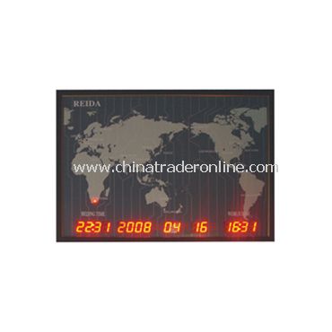 World Time Clock from China