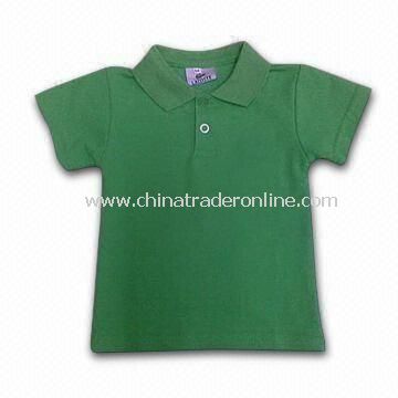 Children T-shirt/Tees/Top with Embroideries Feature, Made of 100% Cotton from China