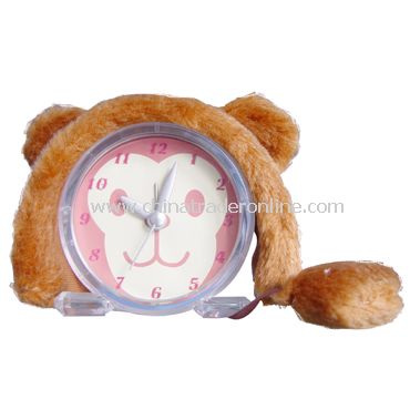 PLUSH CLOCK from China