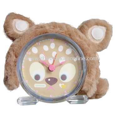 PLUSH CLOCK from China