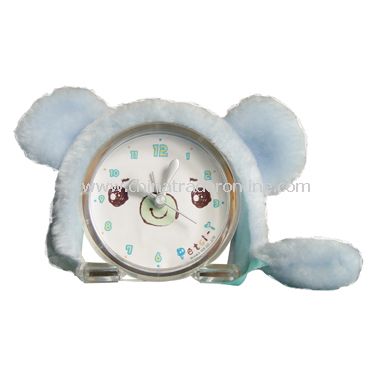 PLUSH CLOCK from China