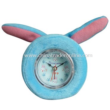 PLUSH CLOCK from China