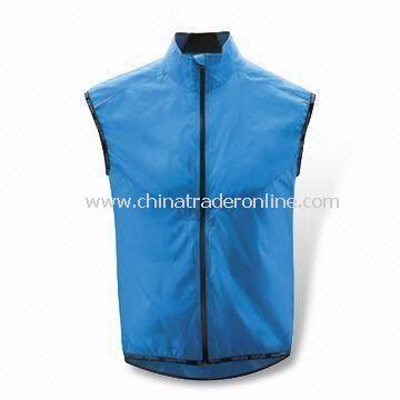 Aqua Marine Cycling Jersey with Polyester Mesh Lining from China