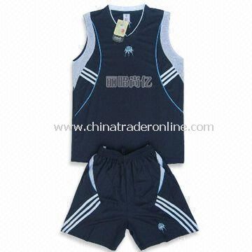 Basketball/Sports Jersey with Dry Fit Function, Made of 100% Polyester