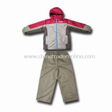 Boy Ski Outwear Sets, Customers Designs are Welcome from China