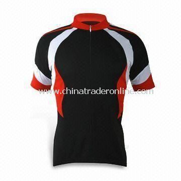 Cycling Jersey, OEM or ODM are Accepted, Available in Black Color from China