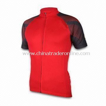 Cycling Jersey with 1,000pcs MOQ, Customize Size Chart are Accepted from China