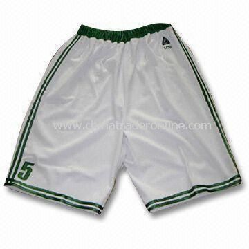 Mens Sportswear Short with Embroidery and Applique from China