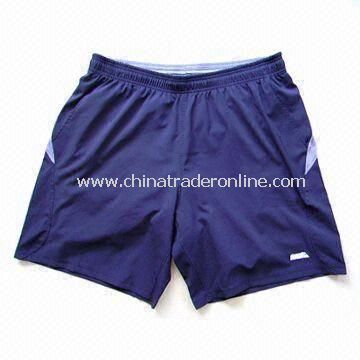 Mens Tricot Mesh Basketball Shorts with Bespoke Labels, Made of 100% Polyester from China