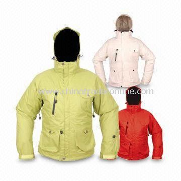 Skiwear with 120g Padding Lining and Underarm Zippers