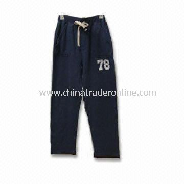 Sports Pants, Made of 100% Cotton Terry, Suitable for Men from China