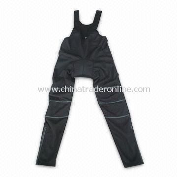 Trager or Cycling Long Pants, Made of 80% Polyamide and 20% Elastane