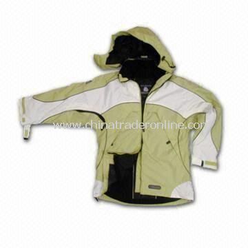 Two-in-one Waterproof Skiwear with Detachable Fleece Inner Jacket