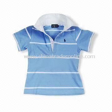 Boys T-shirt in Fashionable Design, Made of 100% Cotton, Available in Various Colors and Sizes from China