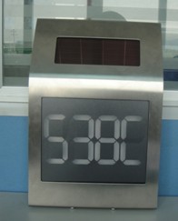 Solar door number from China