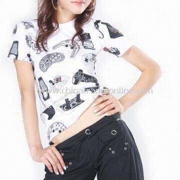 Womens Yardage Printed T-shirt from China