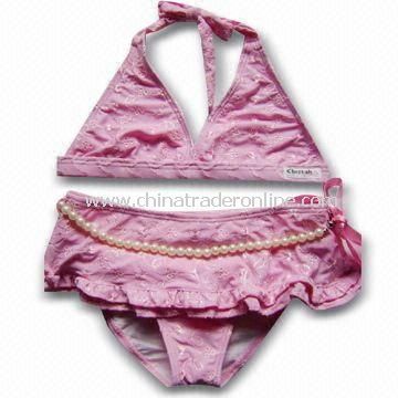 Childrens Swimwear, Made of 80% Polyamide and 20% Elasthane from China