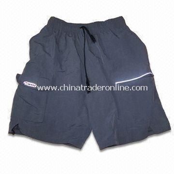 Cycling Shorts with Digital or Silk Sublimation Printing, Made of Polyester Fabric