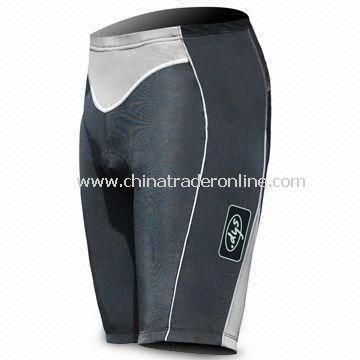 Lycra Mens Cycling Shorts with Anatomical Fit