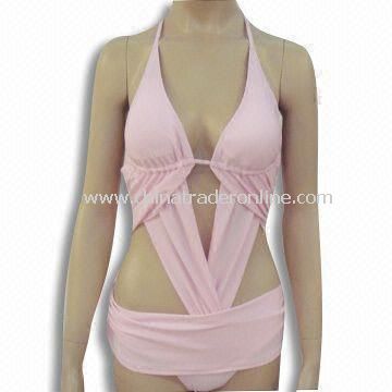 Monokini/Swimwear/Swimsuit with Nylon Lining, OEM Orders are Welcome from China