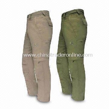 Sports Pants, Made of Comfortable Cotton, Customized Designs are Welcome from China