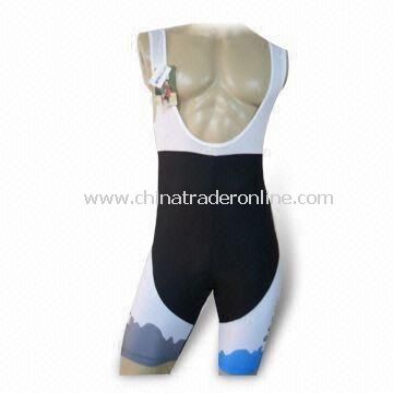 Sports Short, 80% Polyester, 20% Lycra, Chinlon, Silicone Gripper on The Hem