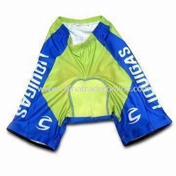 Sports Shorts and Pants, Made of lycra, Available in Various Colors from China