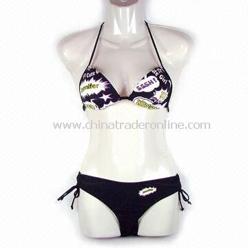 Swimwear, Customized Logos Accepted with Fashionable Design and Competitive Price
