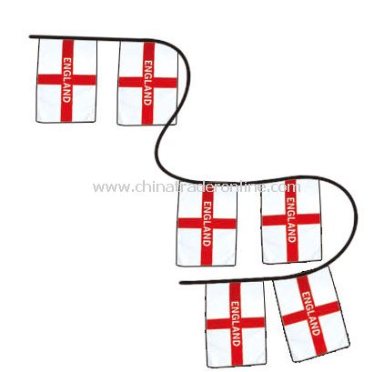 UK bunting flag from China