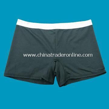 Womens Sports Shorts with Anti-bacterial and Anti-UV Functions from China