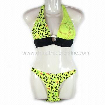 Womens Swimwear with Fashionable Design and Best Price, Made of Polyester and Spandex Material