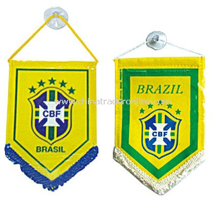 Brazil mini bauner flag