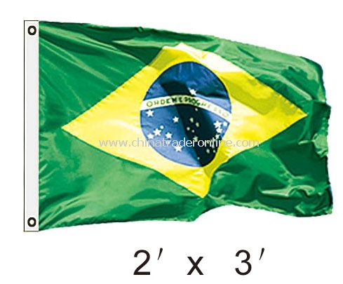 Brazil national flag from China