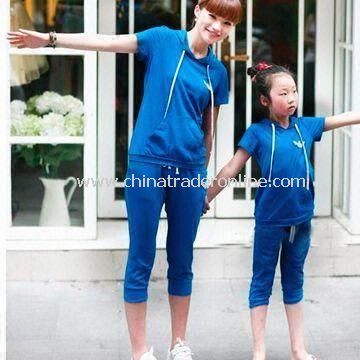 Childrens Jogging Suit, Made of 100% Cotton